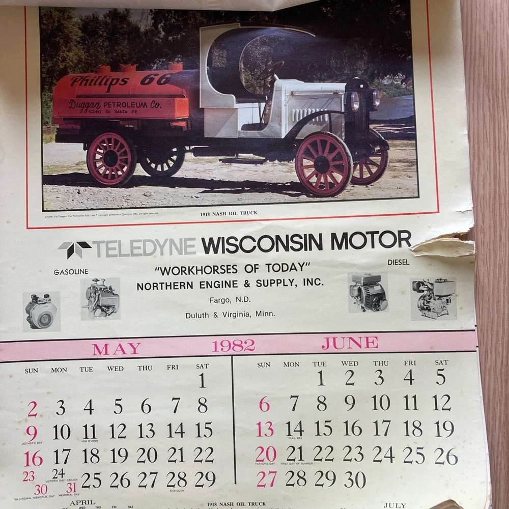 Vintage Calendar